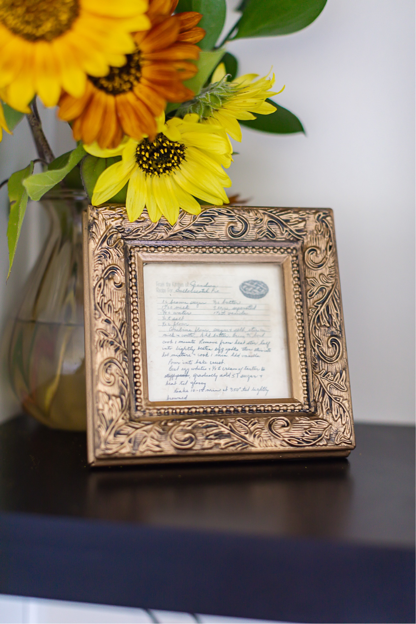 Antique bronze gold frame for vintage recipe!

#LTKHome #LTKFamily
