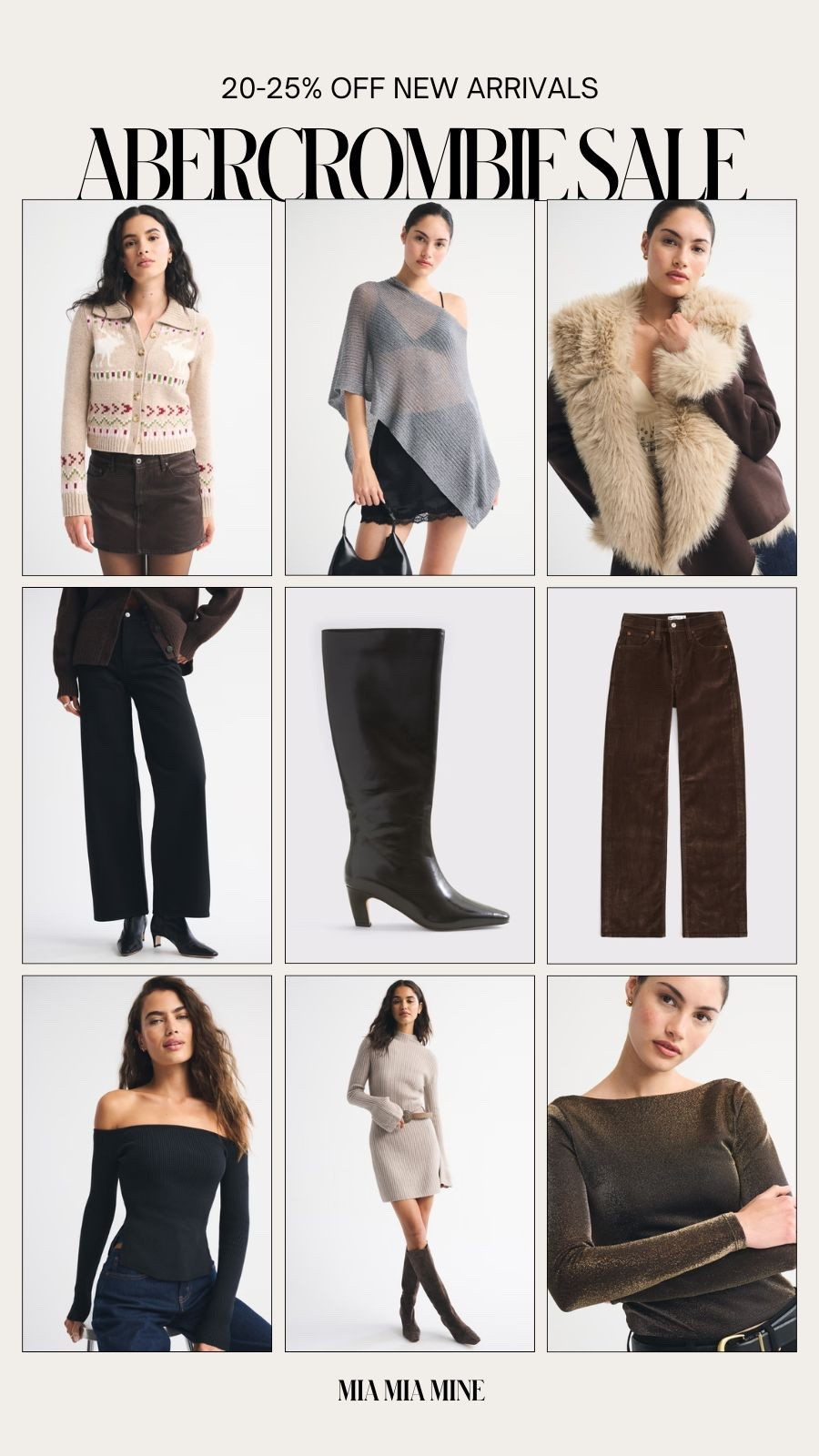 Abercrombie holiday outfits on sale
Save 20-25% off 



#LTKHoliday #LTKSaleAlert #LTKFindsUnder100