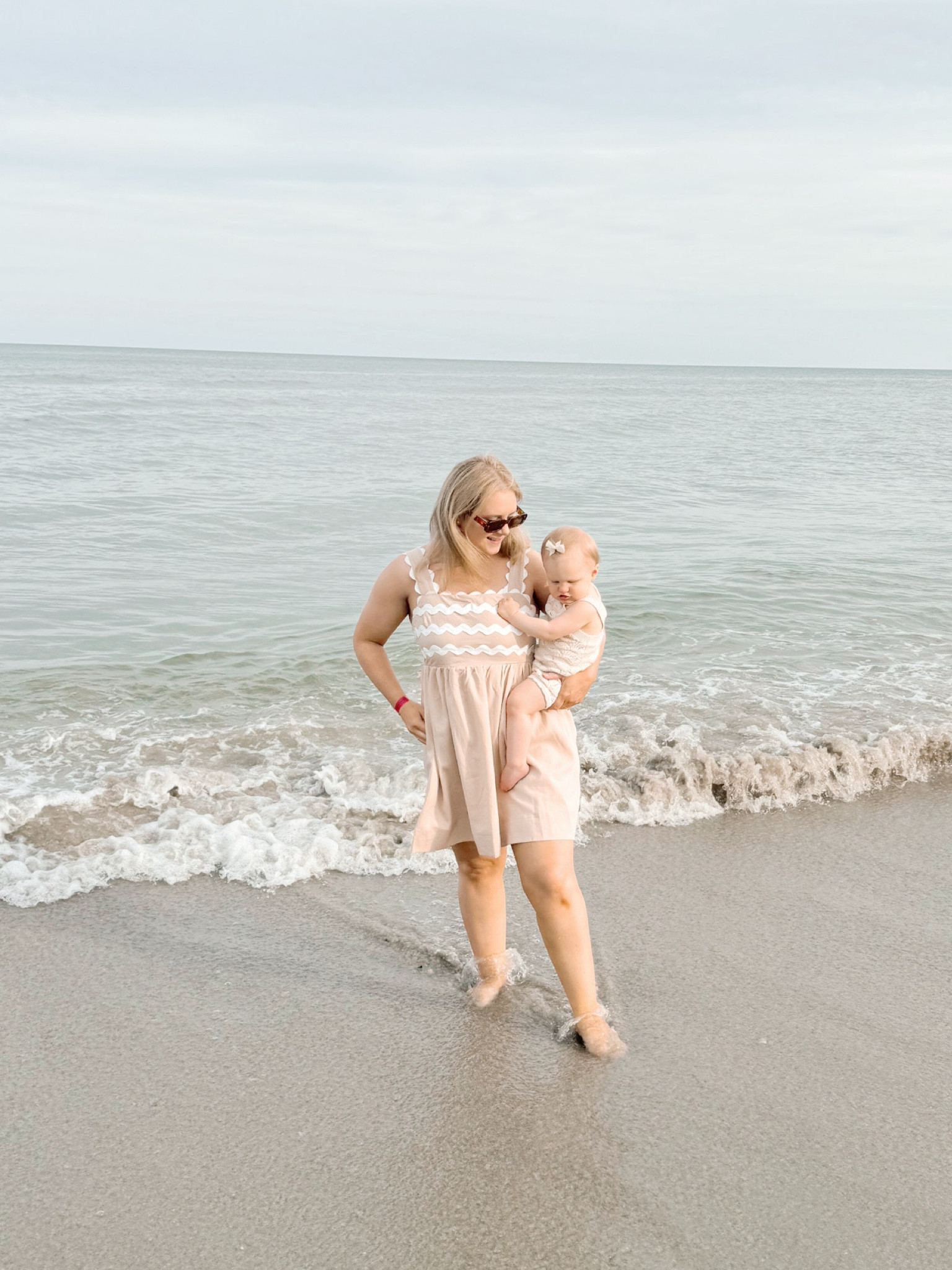 Mama and mini, mom and toddler neutral matching beach vacation looks 

#LTKTravel #LTKBaby #LTKFamily