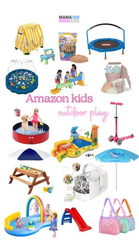 Amazon summer kids outdoor play essentials. Some fun items to keep the kids busy this summer. 

Amazon 
Kids water play 
Summer play 
Outdoor play 
Summer finds
Amazon finds
Motherhood
Montessori 
Summer play 

#LTKHome #LTKSwim #LTKKids