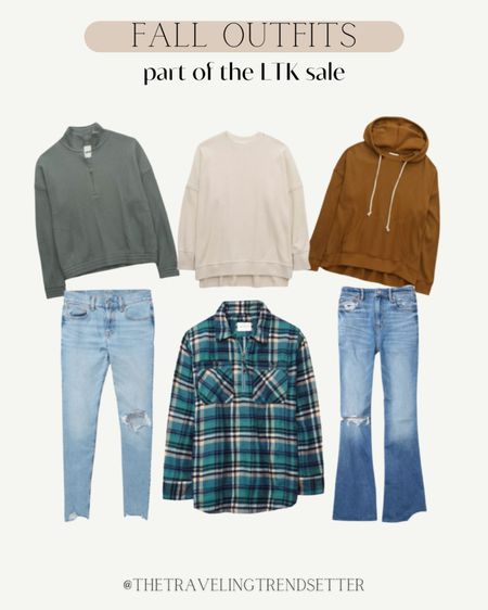 Fall outfits - aerie - madewell - Abercrombie - ltk sale 

#LTKstyletip #LTKSale #LTKSeasonal