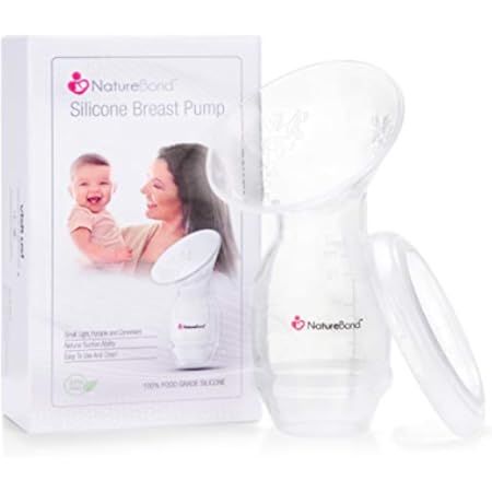 NatureBond Silicone Breastfeeding Manual Breast Pump Milk Saver Suction. New 2020 All-in-1 Pump S... | Amazon (US)