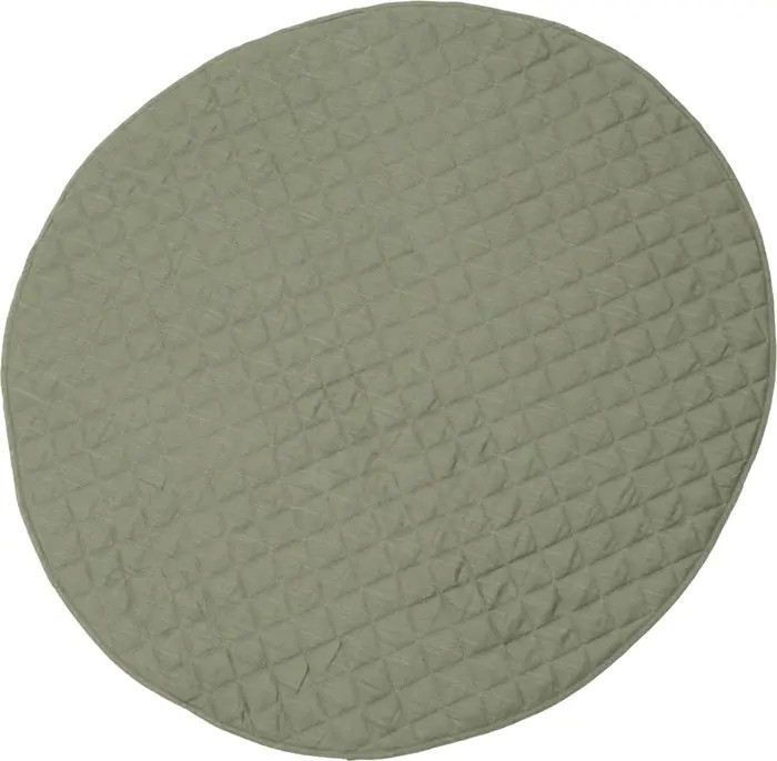 Poppyseed Play Linen Round Play Mat | Nordstrom | Nordstrom
