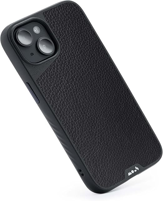 Mous - Case for iPhone 14 - Black Leather - Limitless 5.0 - Protective iPhone 14 Case MagSafe Com... | Amazon (CA)