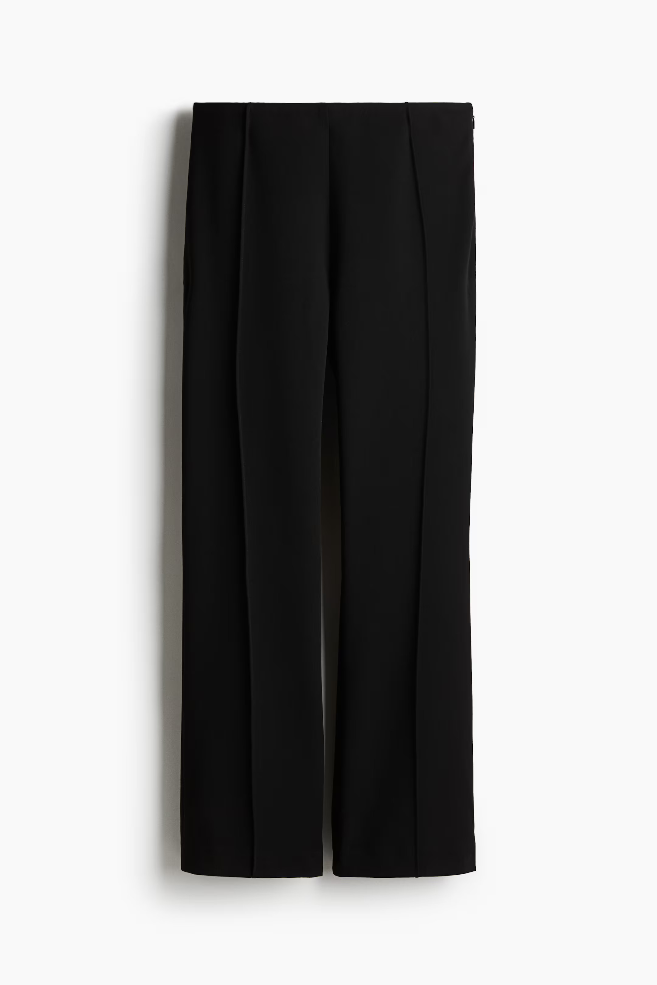 Flared crease-leg trousers | H&M (UK, MY, IN, SG, PH, TW, HK)