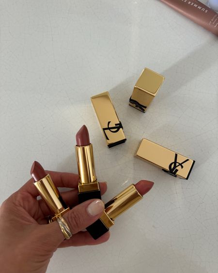 Love these satin lipsticks so much had to get a few more in France! Long lasting and great color payoff. 
Colors:
NudeMuse 
Beige Trench 
Nude Decollete 

#LTKBeauty #LTKStyleTip #LTKFindsUnder50
