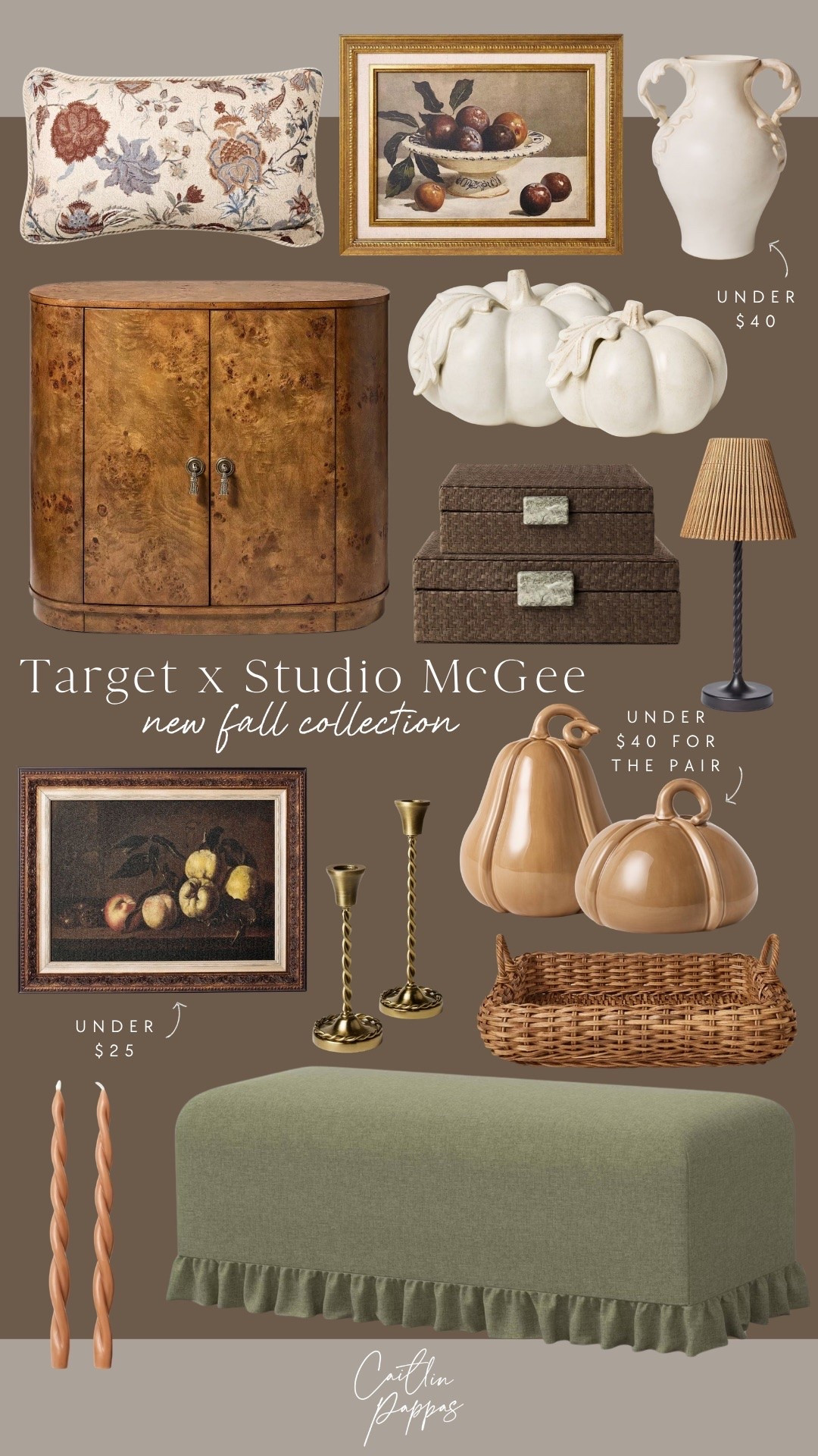 Studio McGee x Target fall collection is so pretty this year! It’s elevated and not cheesy — something my interior designer eye loves. 🤎🙌🏻

#LTKHome #LTKSeasonal