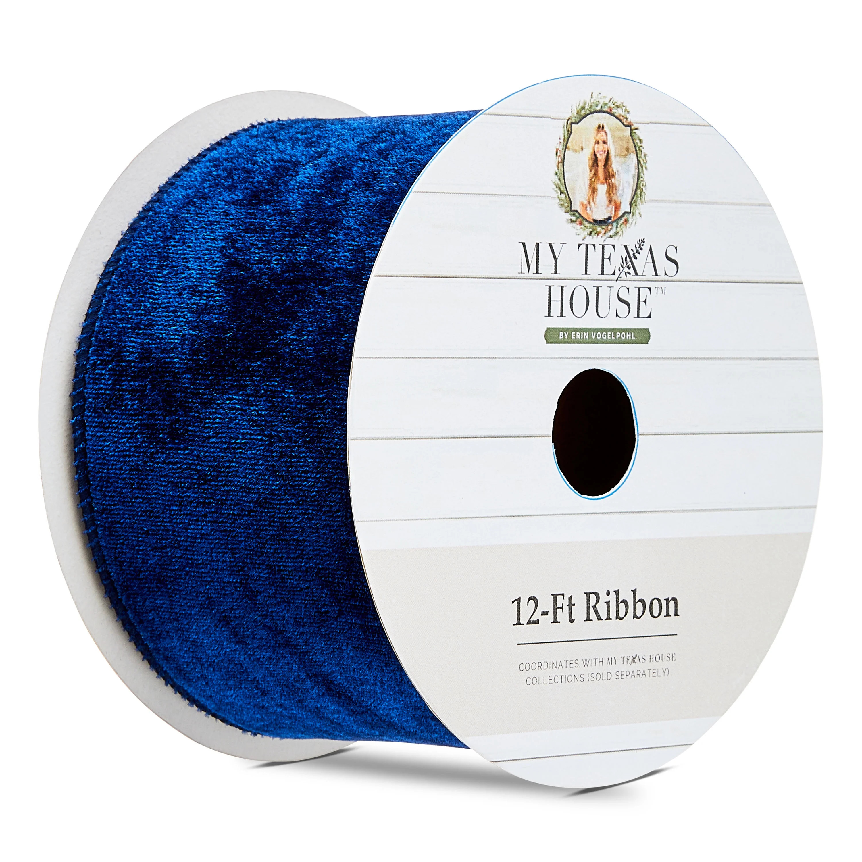 Navy Velvet Ribbon, 12', by My Texas House | Walmart (US)