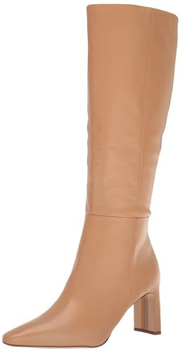 Sam Edelman Sylvia Knee High Boot Luxe Tan Athletic Calf 9.5 Medium | Amazon (US)