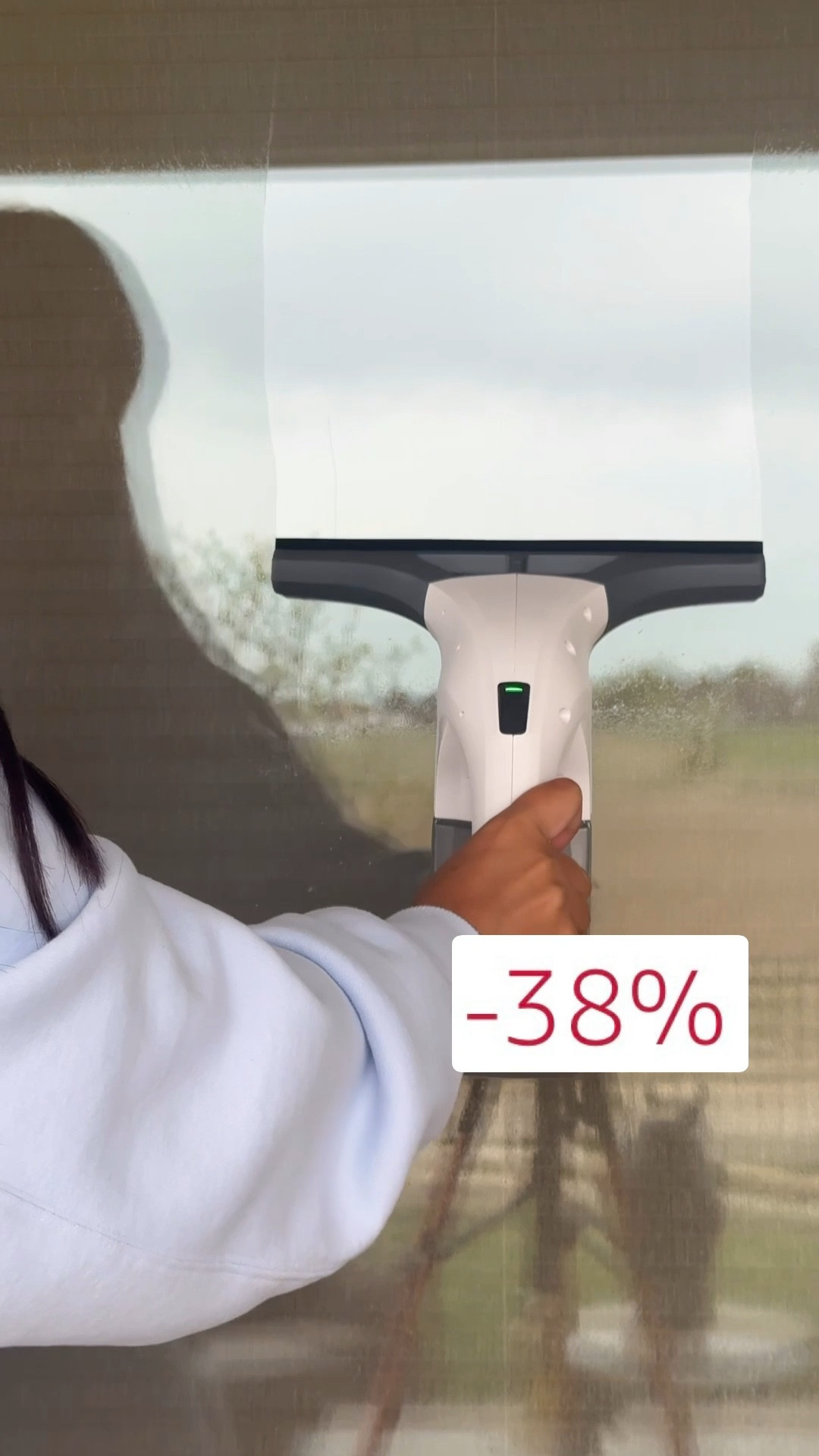 Are anyone else's windows looking a little...rough? 😅 this tool is a lifesaver!! Makes cleaning windows so easy & leaves them streak free! On sale today! 

#LTKHome #LTKFindsUnder50 #LTKSaleAlert