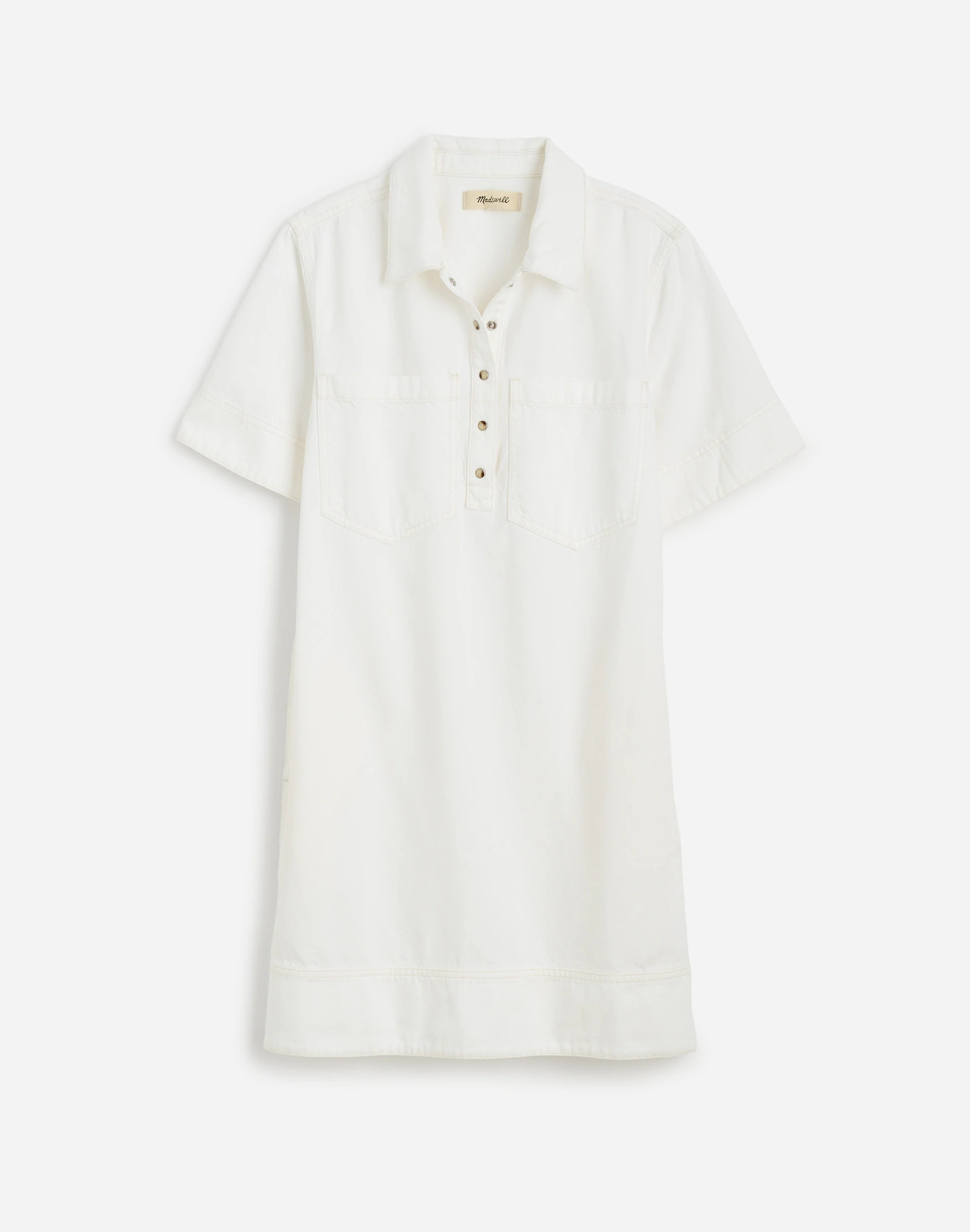 Denim Popover Dress | Madewell | Madewell