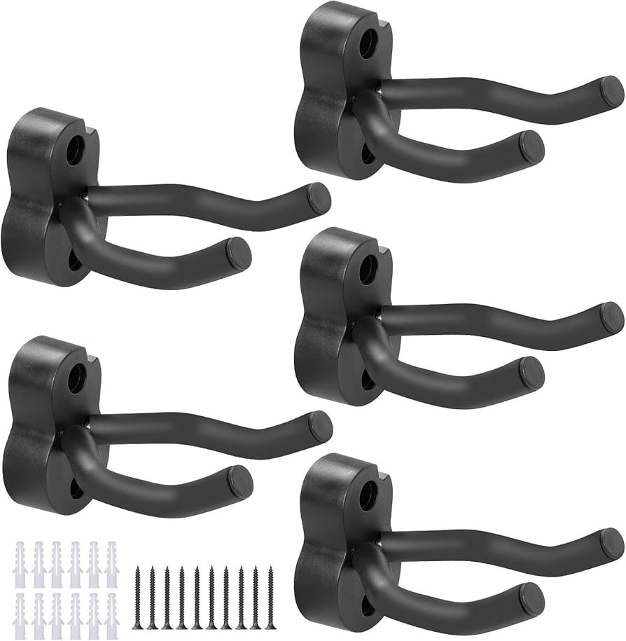 5pcs Guitar Hangers, Stands, Hooks, Holders, Wall Mount Display, For All Size of Guitar, Bass?Uku... | Amazon (US)