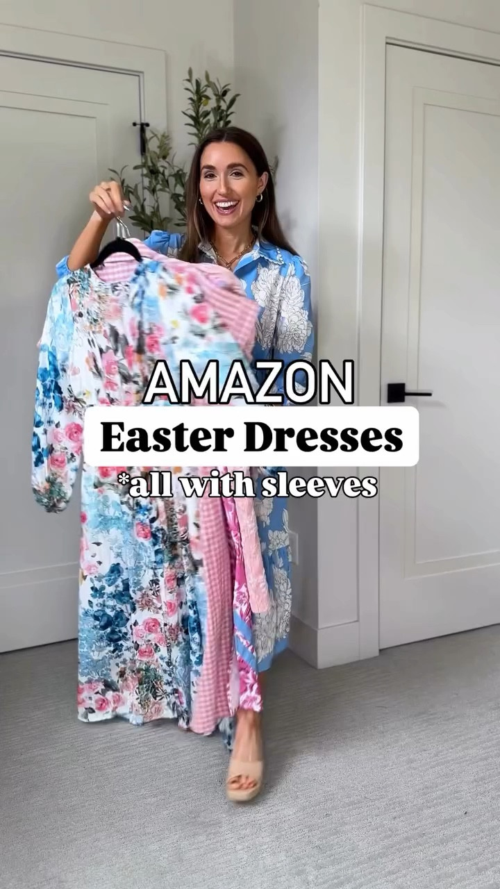 Easter dresses all from Amazon!🐣👗These are really perfect for any Spring occasion- Mother’s Day, baby shower, you name it! 

I’m 5’3” for reference wearing XS in first two and S in others.
Look so much like Anthropologie and tuckernuck!!

#easterdress #springdress

#LTKootd #LTKPetite #LTKSeasonal