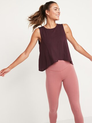 UltraLite Cross-Back Sleeveless Top for Women | Old Navy (US)