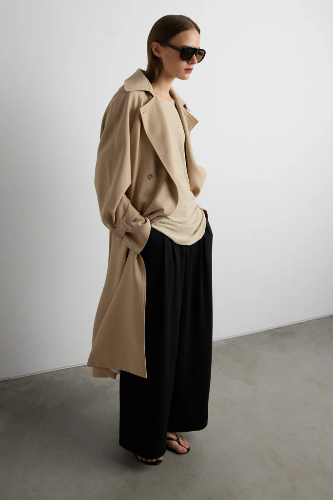 OVERSIZED TRENCH COAT | OAK + FORT