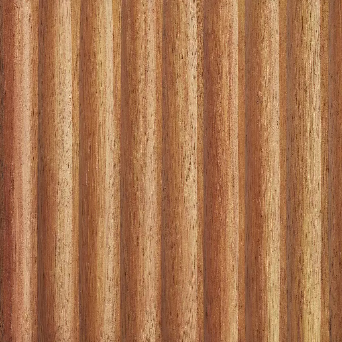 The Container Store Artisan Fluted Acacia Bin | The Container Store