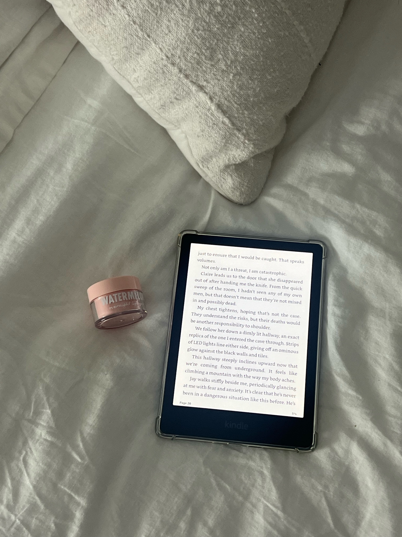 Thursday night goodies! Been LOVING the Fourth Day lip mask, smells like 🍉and feels AMAZING! also onto the second book in the haunting Adeline series and it’s juicyyyy!! 

Book recs, kindle, lip balm

#LTKGiftGuide #LTKsalealert #LTKbeauty