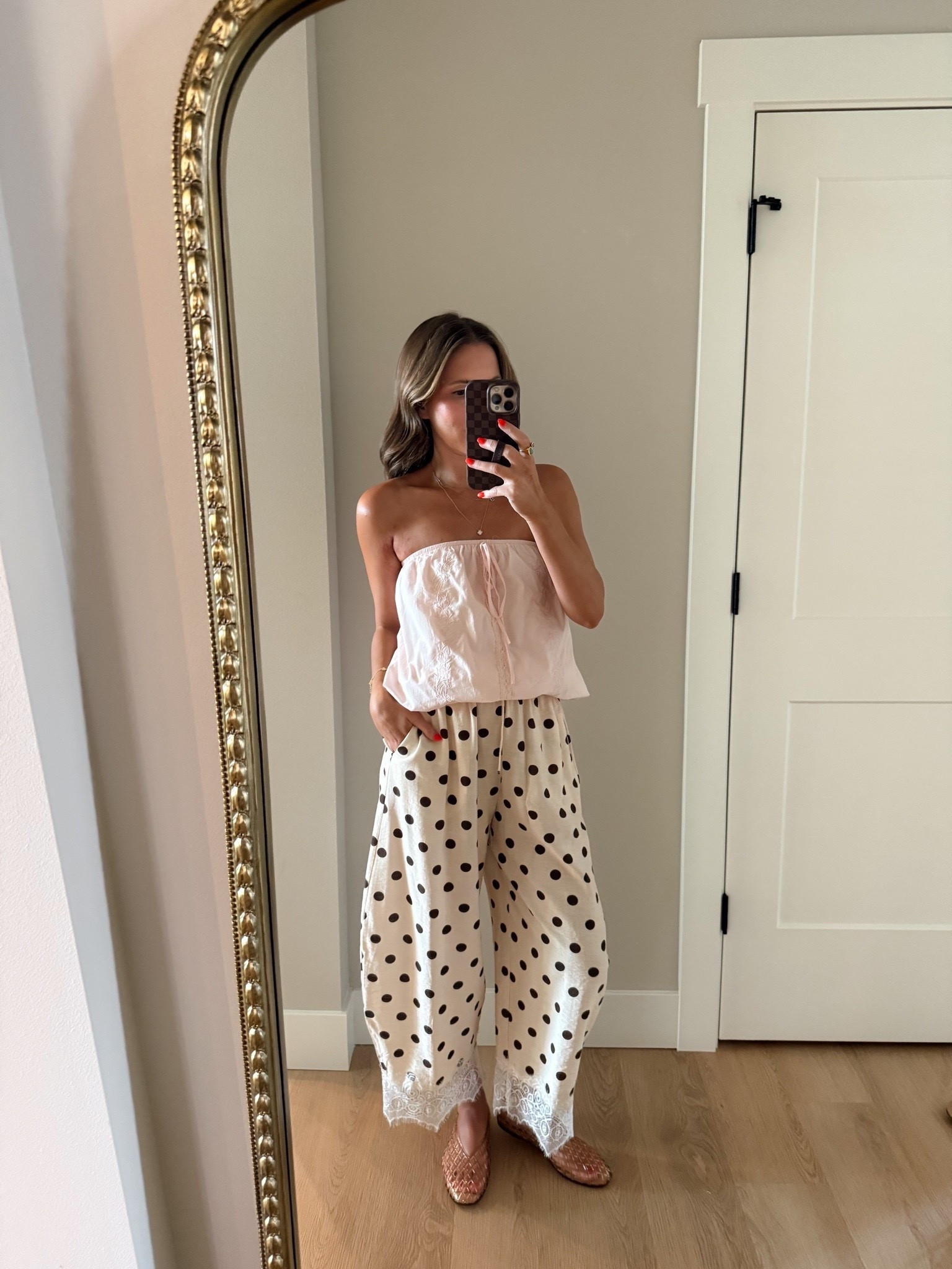 Amazon outfit✨ wearing size small in both

Amazon finds, Amazon fashion, polka dot pants, look for less

#LTKSeasonal #LTKootd #LTKdayinmylife
