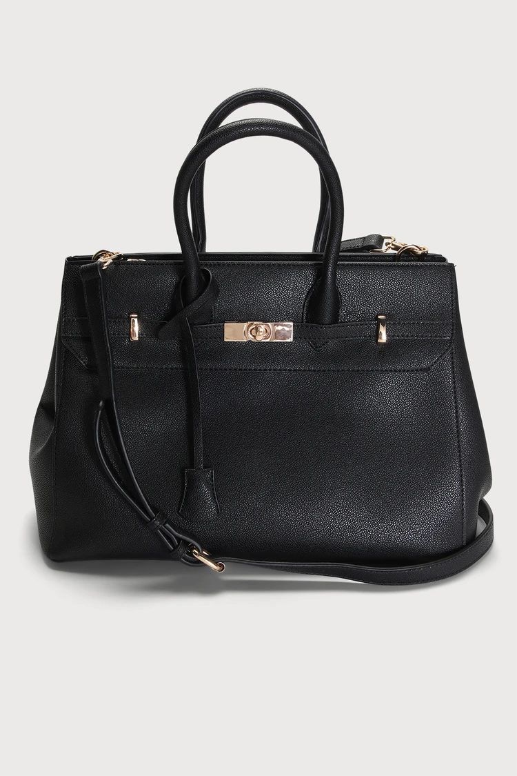 Big Time Style Black Tote Bag | Lulus (US)