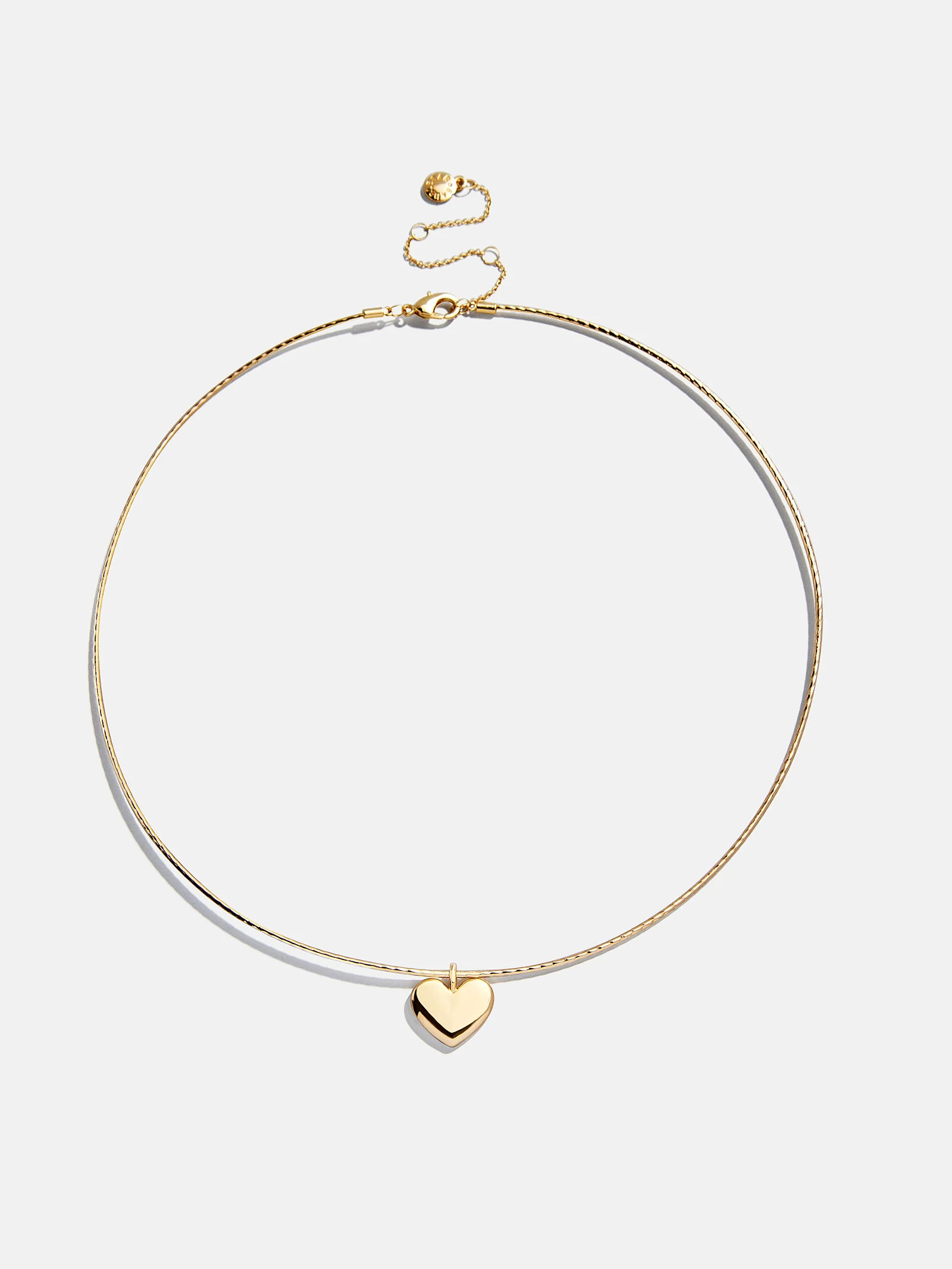 Millie Collar Necklace - Heart Collar Necklace | BaubleBar