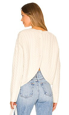 ALLSAINTS Franze Sweater in Chalk White from Revolve.com | Revolve Clothing (Global)