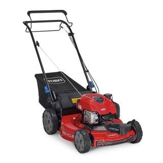 Toro 22 in. Recycler SmartStow Briggs & Stratton High Wheel FWD Gas Walk Behind Self Propelled La... | The Home Depot