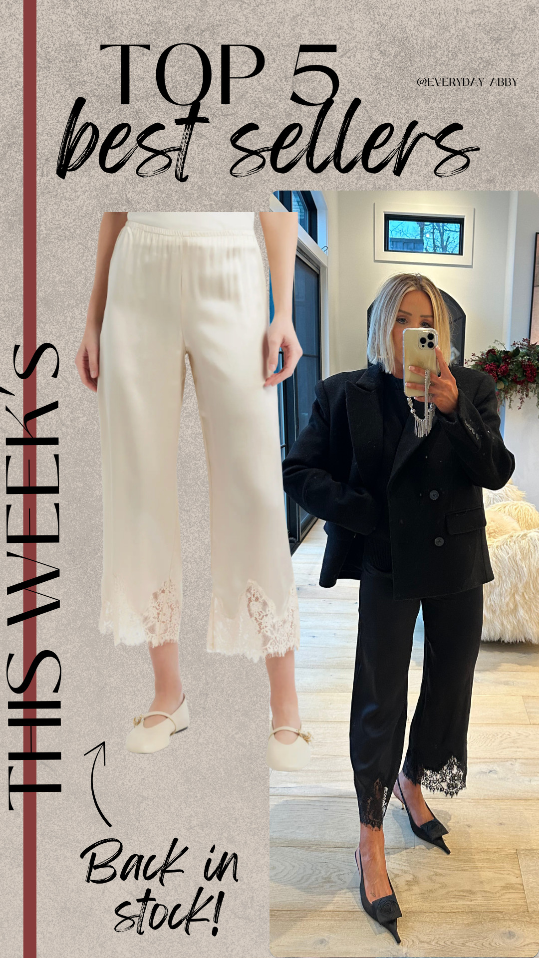 These silk pants that you guys sold out!!
Back in stock! ✨  

 #LTKgrwm #LTKootd