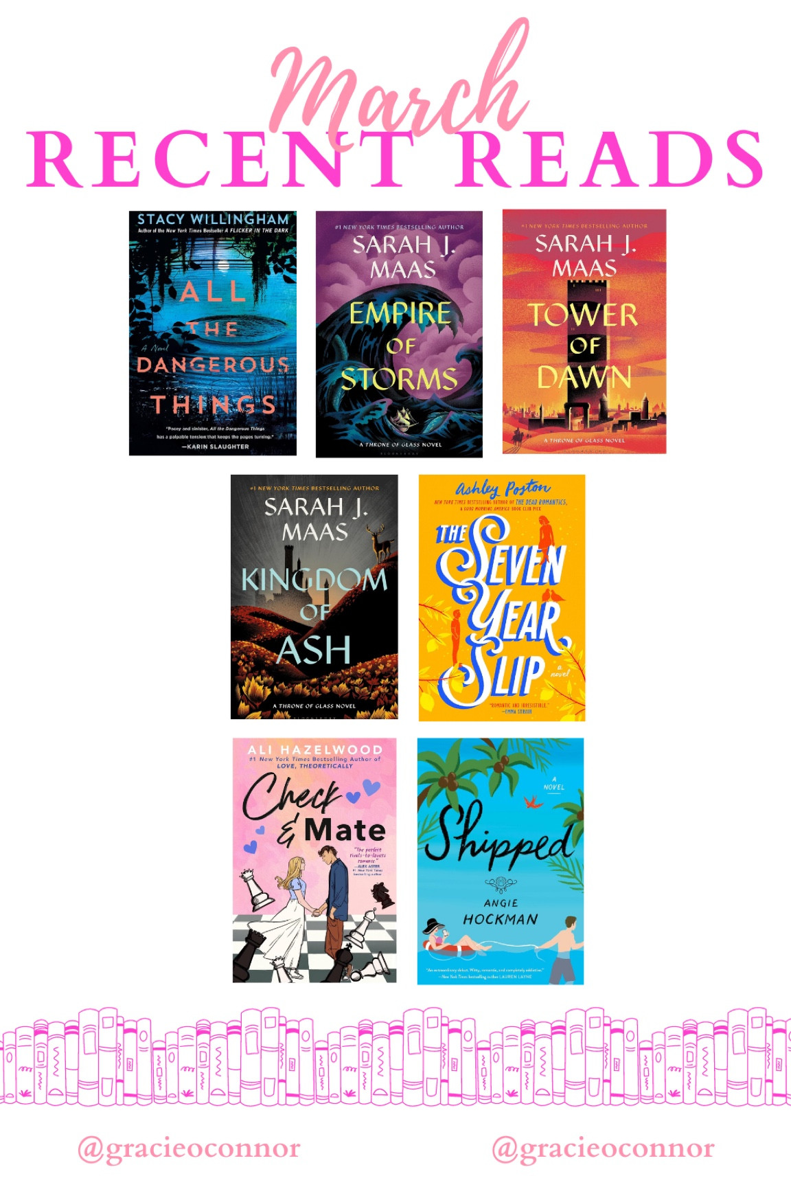 March Reads, Monthly Reads, Book Club, Book Recommendations, My Favorite Books, Books I Read, BookTok, Bookstagram, Books to Read, What Should I Read, Summer Books, Summer Reads, Beach Reads

#LTKhome #LTKtravel #LTKfindsunder50