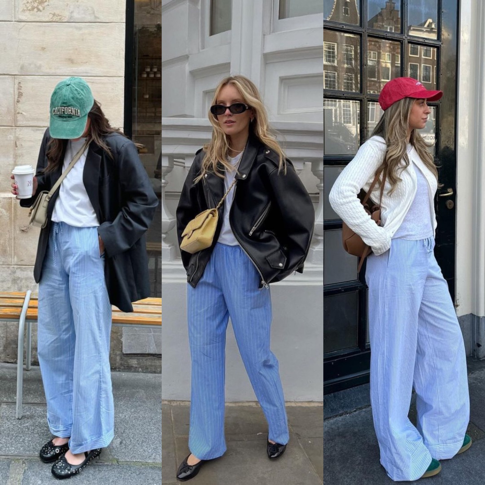Grosse tendance encore cette année : le pantalon à rayures façon bas de pyjama. Je l’adore associé à un blazer ou une veste en tweed pour casser le côté trop décontracté. Vous aimez? 

#LTKeurope #LTKSeasonal #LTKstyletip