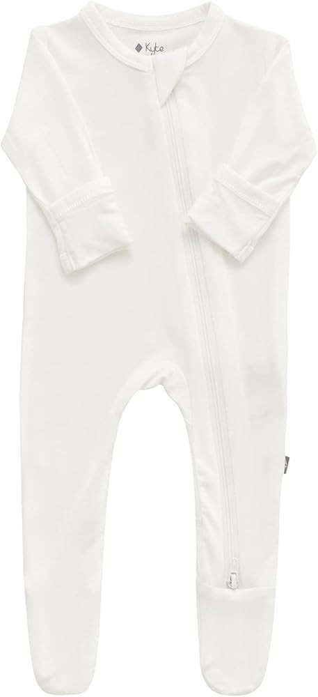 KYTE BABY Soft Bamboo Rayon Footies, Zipper Closure, Preemie | Amazon (US)