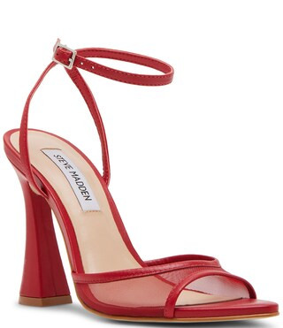 Steve Madden Beki-M Mesh Sculptural Heel Dress Sandals | Dillard's | Dillard's