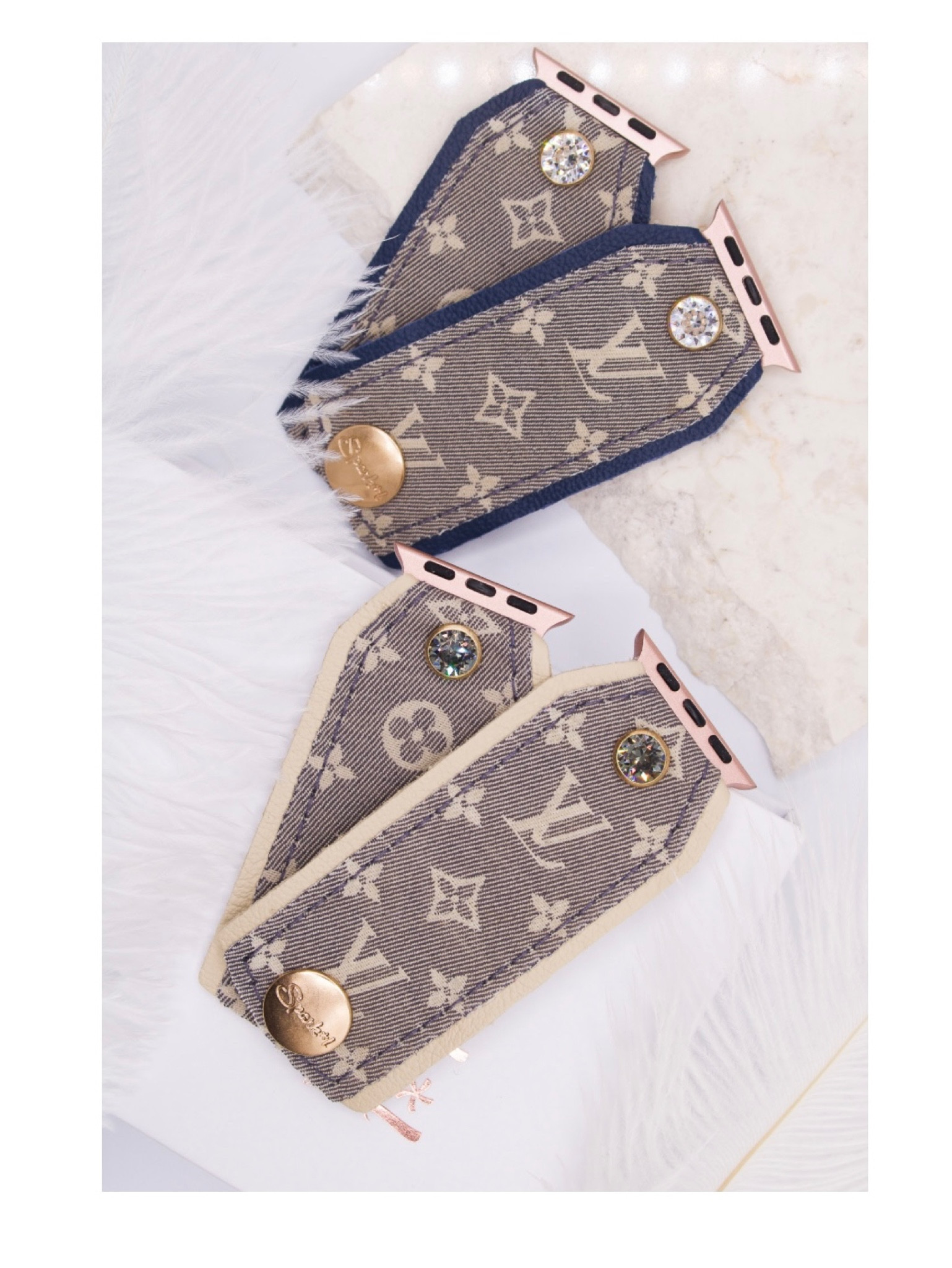 Designer watch bands - Use code Wellstyled10 for 10% off your purchase at www.sparklbands.com or in the sparkl studios app. #louisvuitton #watchbands #applewatch #mothersday #giftideas

#LTKGiftGuide