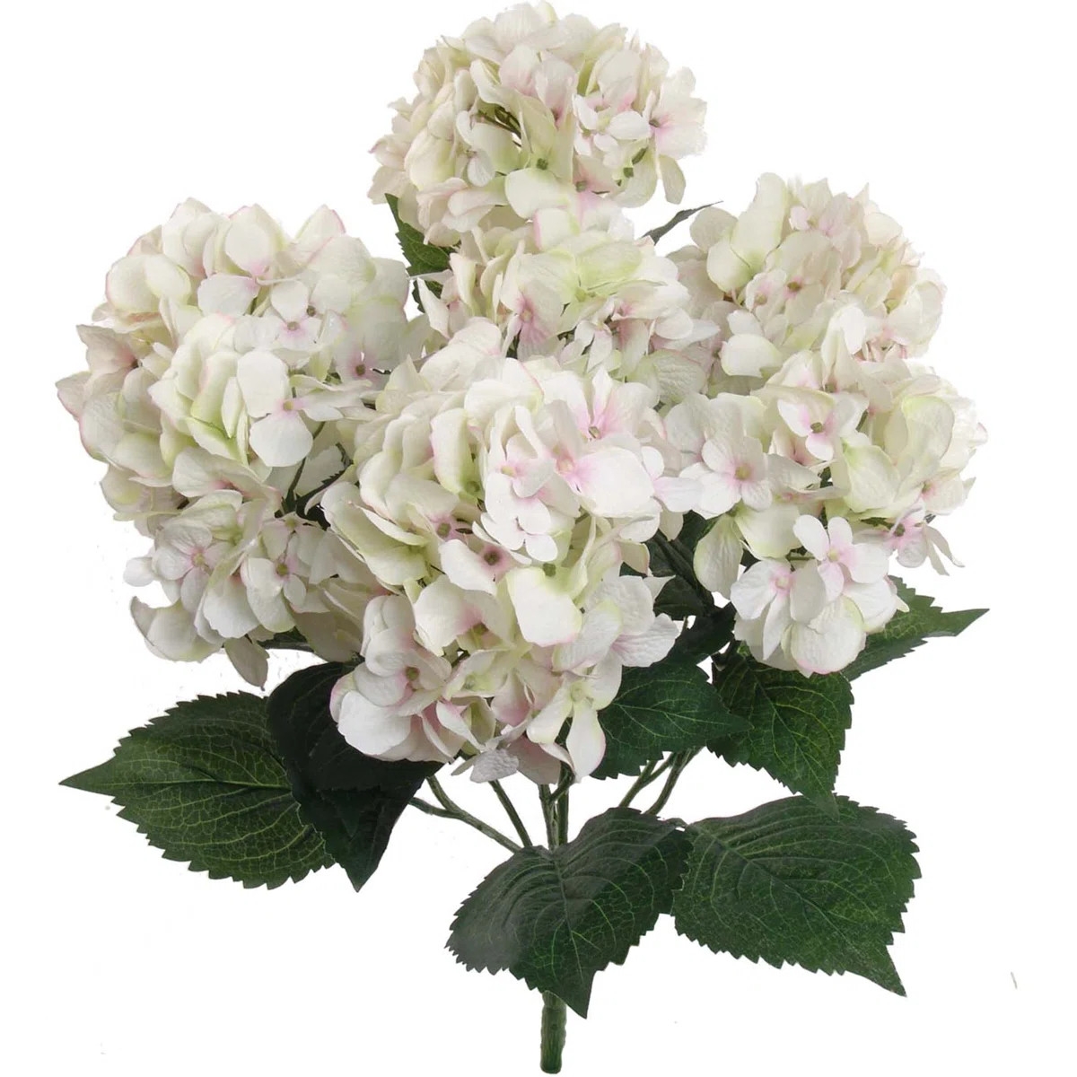 Ultra Realistic Faux Silk Hydrangea Arrangement - for Home Decor (Set of 2) | Wayfair North America