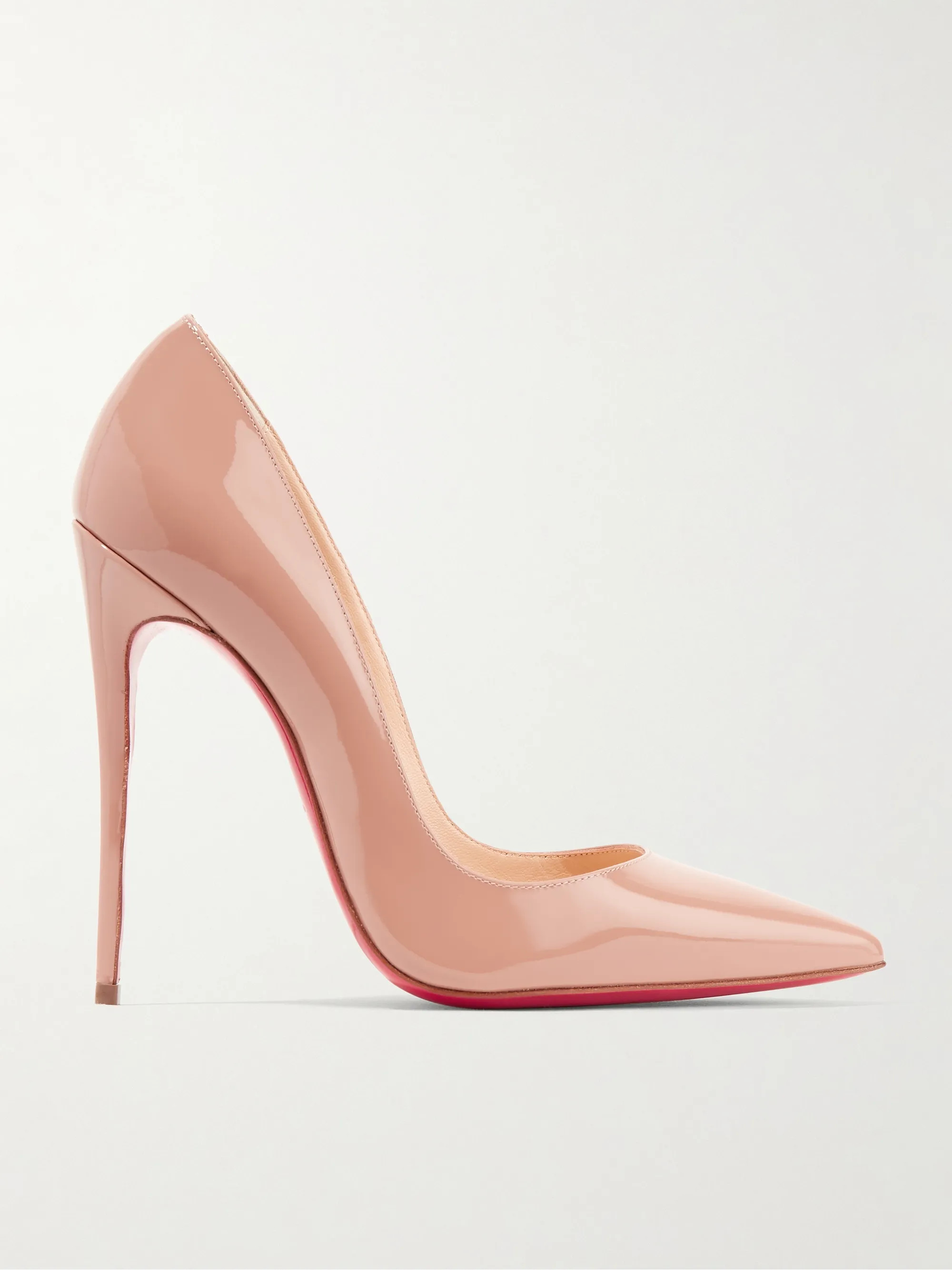 Beige So Kate 120 patent-leather pumps | Christian Louboutin | NET-A-PORTER | NET-A-PORTER (UK & EU)