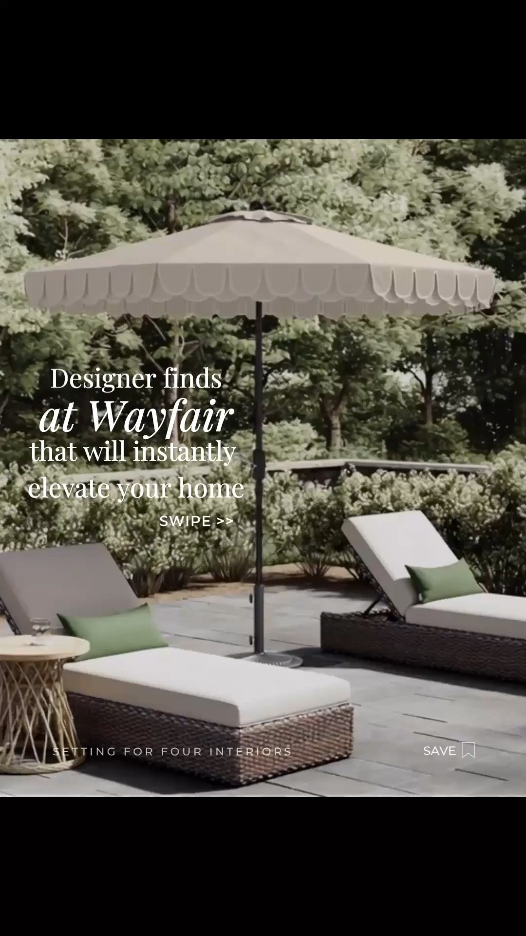 Designer finds at Wayfair!
Sale, patio, outdoor rug, backyard, outdoor , swivel chair, patio umbrella, wall art, vase, moody, earthy, modern, neutral aesthetic, earthy, 

#LTKmomlife #LTKSaleAlert #LTKHome