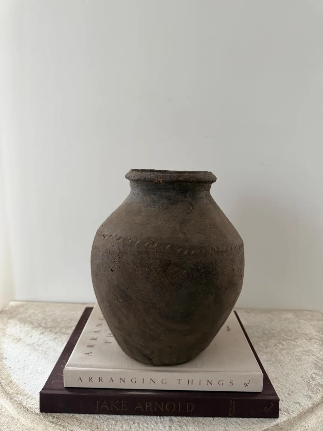 Vintage Indian Clay Water Pot | Rustic Brown Earthenware Vase | Handmade Pottery Vessel | Primiti... | Etsy (US)