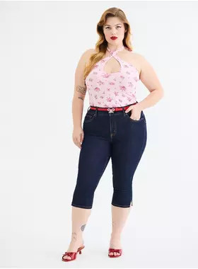 Retro Chic Bombshell Clam Digger | Torrid (US & Canada)