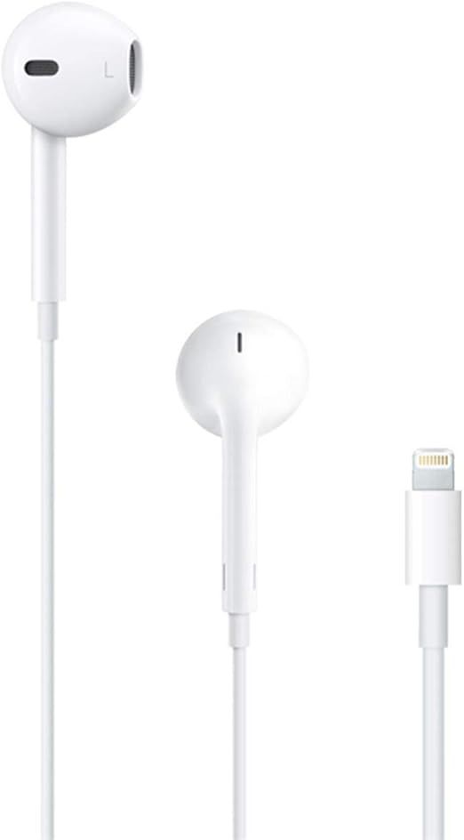 Apple EarPods Headphones with Lightning Connector, Wired Ear Buds for iPhone with Built-in Remote... | Amazon (US)