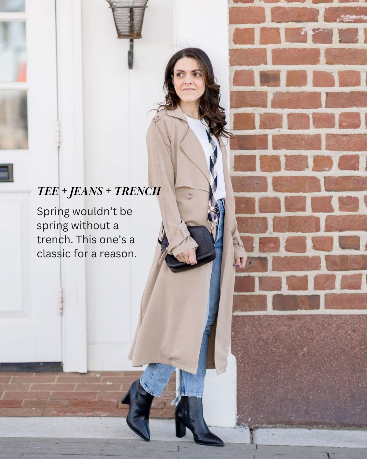 No fail Spring outfit formulas: 
Tee + jeans + trench 

This combo is a classic for a reason! Linked all my current favorites! 


#LTKootd #LTKSeasonal #LTKgrwm
