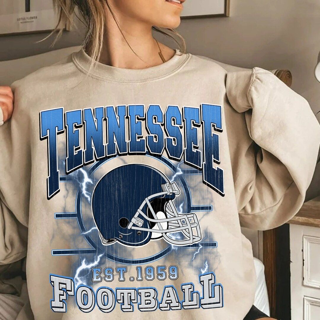 Vintage Tennessee Football Sweatshirt  T Shirt Tennessee - Etsy | Etsy (US)