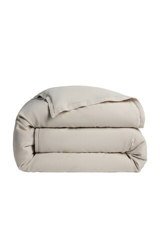 Parachute Heirloom Tencel Linen Duvet Cover in White | FWRD 