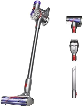 Dyson V8 Cordless Vacuum, Cleans Hard Floors and Carpets, Detangles, Converts to Handheld, 115AW,... | Amazon (US)