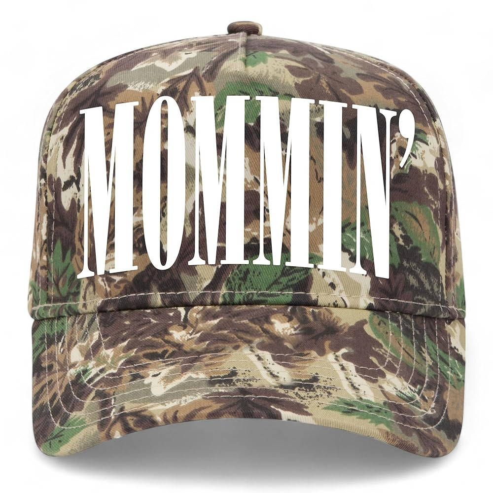 Mommin' Serif Vintage Trucker Hat | Premium Snapback Baseball Hat for Women, Wives, Moms, & Mothe... | Amazon (US)