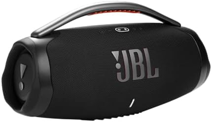 JBL Boombox 3 Black Portable Bluetooth Speaker with Massive Sound, Deepest Bass, IPX7 Waterproof,... | Amazon (US)