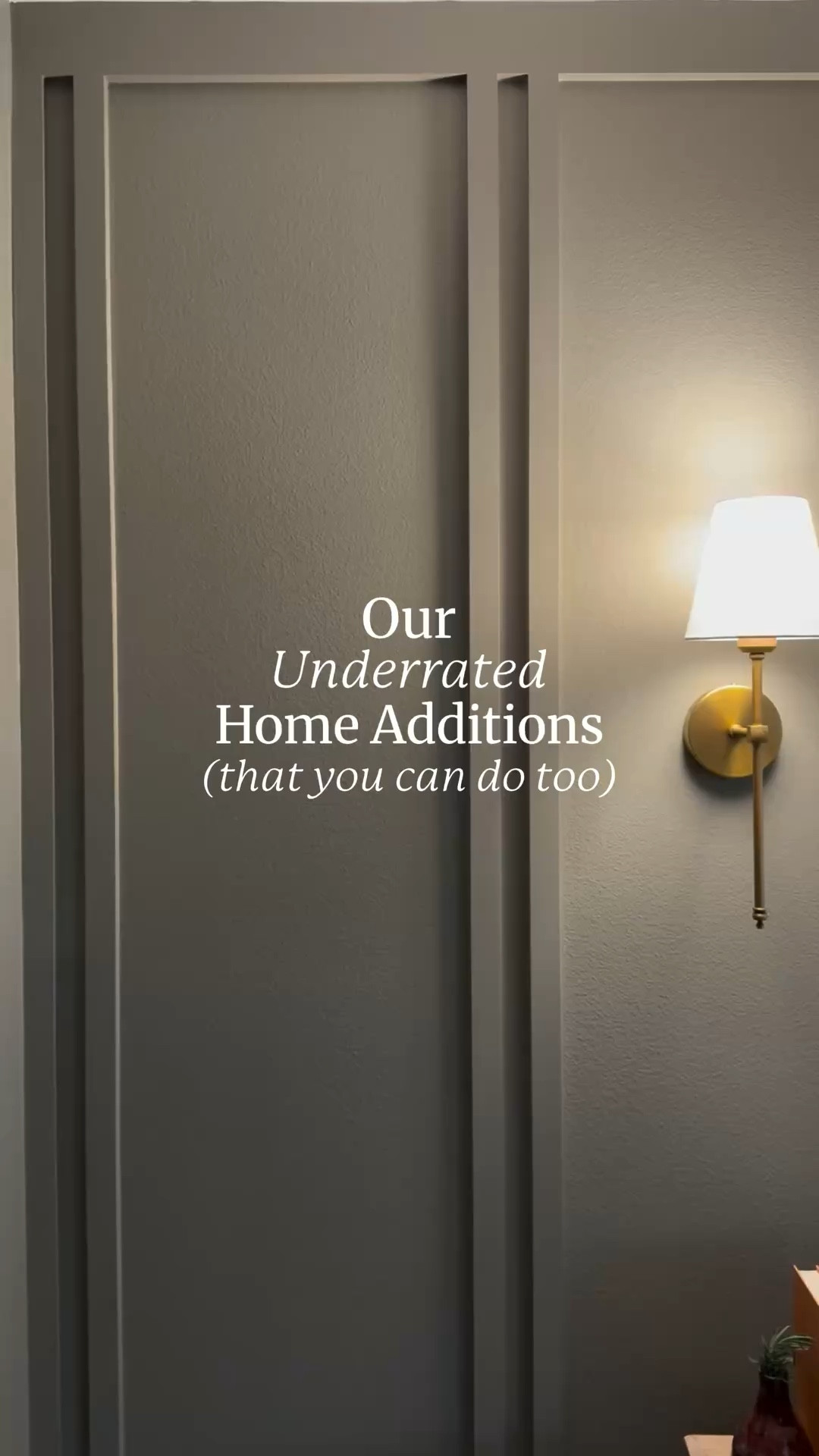 A roundup of a few things in our home that were underrated adds…

- Our wall sconces in our bedroom add the perfect mood lighting. 

- The fireplace, built-ins and mantel are the heart of our home and I’m so glad we added this! 

- Curtains are the jewelry to a room. They really complete a space. 

- The lighting in on the island just makes sense and not sure why our builder skipped that. 

- Our hutch really ties together our mid section between the dining space and living room. Really love having it. 

Outside of the fireplace and builtins being a massive project I think these are all achievable doing it yourself. 

#diy #equity #sconce #lighting #hutch #refinishedfurniture #fireplace #mantel #mantle #builtins #curtains #decor #homeinspo #homeimprovement

#LTKHome