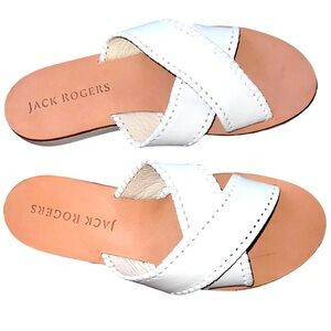 ▶️ Jack Rogers ◀️ Sloan X Band Slide Sandals | Poshmark