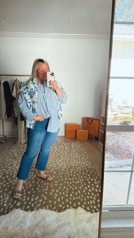Happy hour outfit, I love a good cardigan for when it gets cold after dark, I have been living in blue and white.

#LTKmidsize #LTKstyletip #LTKfindsunder50