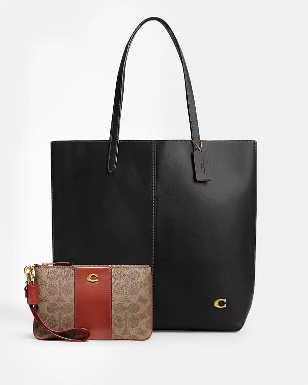 North Tote & Small Wristlet In Signature Canvas | Coach (CA)