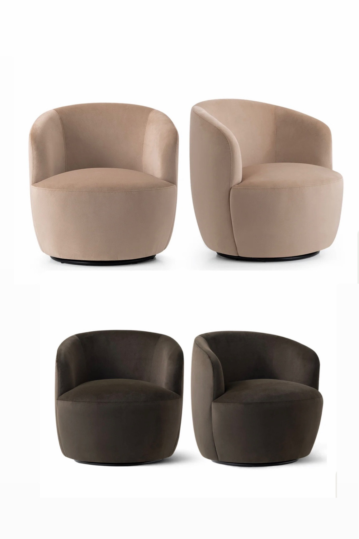 Bella Modern Small Velvet Swivel Barrel Chair (1-Piece)


#LTKSaleAlert #LTKHome #LTKSeasonal