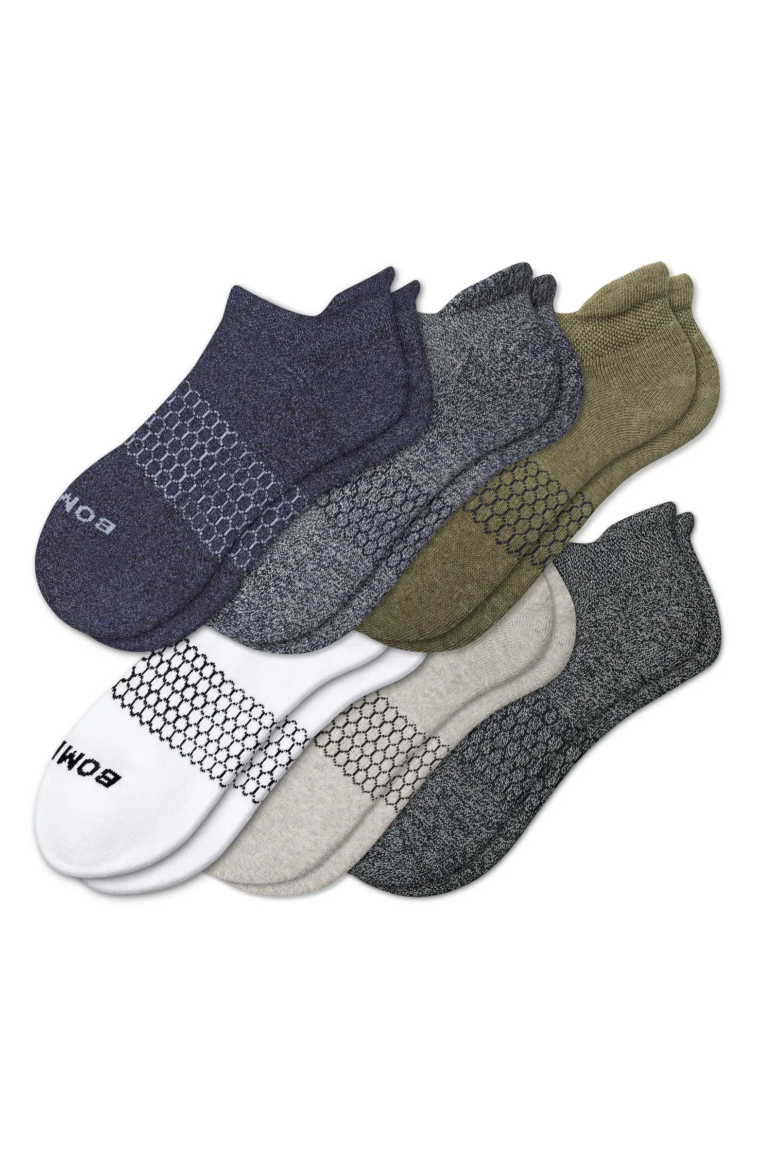 Bombas Marled Assorted 6-Pack Ankle Socks | Nordstrom | Nordstrom